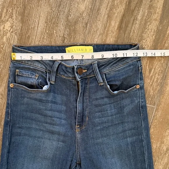 William B. Classic Blue Skinny Jeans for Women - Picture 6 of 9